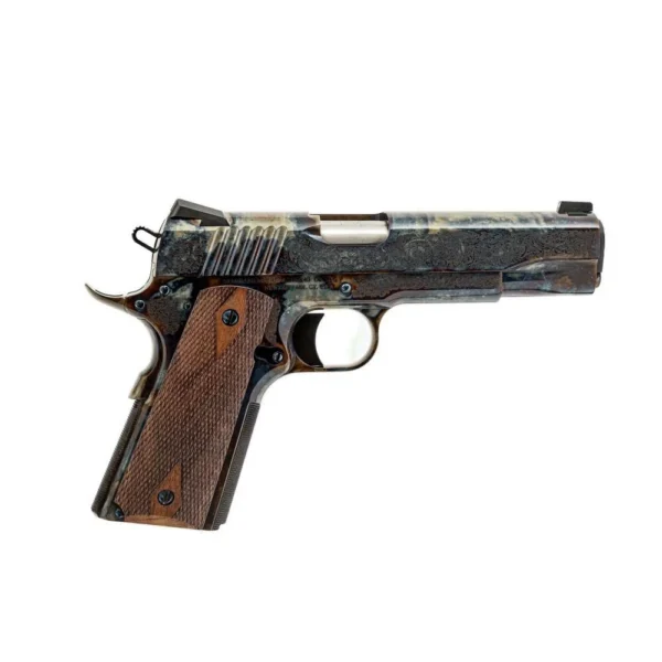 Standard MFG Co LLC Standard Mfg 1911 Handgun 45 ACP 8rd Magazine 5" Barrel Case Colored with Factory #1 Engraving