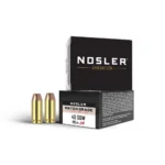 Nosler Bullets Inc. Nosler ASP Handgun Ammunition .40 S&W 180 gr JHP 1005 fps 20/ct