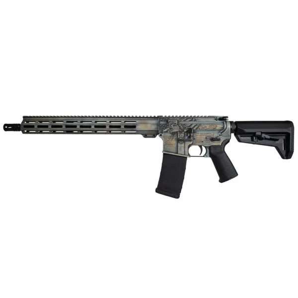 Shark Coast Tactical "Liberty AR Patina" AR-15 Rifle 5.56mm 30rd Magazine 16" Barrel 15" M-LOK Handguard