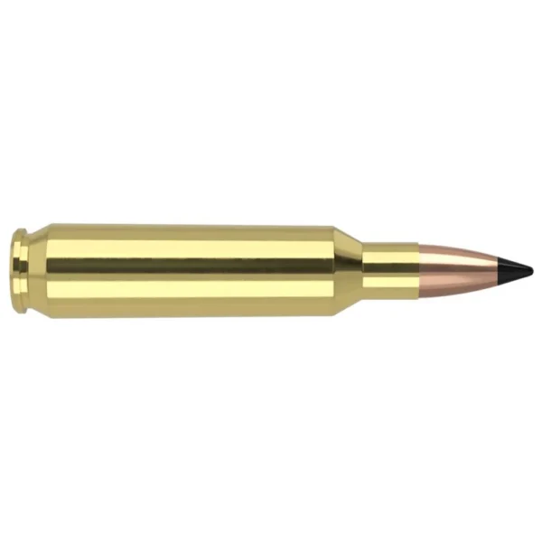 Nosler Bullets Inc. Nosler Varmageddon Rifle Ammunition 22 Nosler 53 gr FB Tipped 3450 fps 20/ct