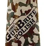 Iosso Gunbrite Rust Preventative, camouflage-pattern tube with black cap, front view