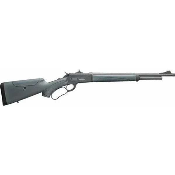 Italian Firearms Group IF Pedersoli 1886 Shadow Rifle, right-side view with black stock and lever