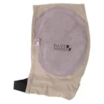 AOB Caldwell PAST Mag Plus Recoil Shield, beige pad with purple oval insert and black strap