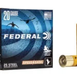 Federal Cartridge Co. FEDERAL SPEED-SHOK HIGH VELOCITY STEEL 20GA 3" 7/8OZ 2 AMMO 25RD