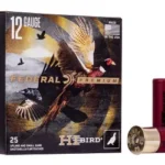 Federal HI-BIRD, black ammunition box with two red shotshells