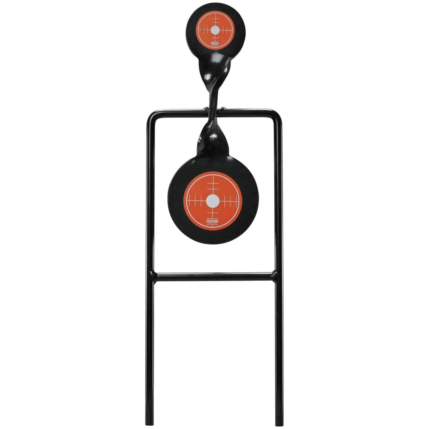 primary-27989 Champion Centerfire Double Gong Spinner Target Steel