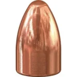 Speer TMJ Handgun Plinking Bullets, copper-colored round-nose bullet front view