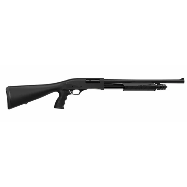 Retay USA Retay GPS Tactical Compact Pistol Grip Shotgun 12 ga 3" Chamber 3rd Magazine 18" Barrel Black