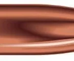 Speer Boat Tail Rifle Bullets, copper-colored pointed bullet shown from the side