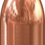 Speer TMJ Handgun Bullets close-up front view of a copper-colored flat-nose bullet