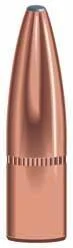 Speer Grand Slam Rifle Bullets, copper-coloured pointed bullet in side view