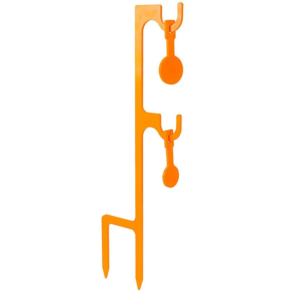 primary-28078 Champion Rimfire Double Target Hanger and Two Targets Orange
