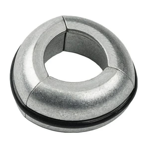 RCBS Pow'r Pull Replacement Chuck Assembly, silver circular chuck with three split sections