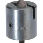 RCBS Trim Mate Military Crimp Remover, silver cylindrical tool with threaded base and dark cutter
