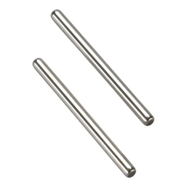 RCBS Decapping Pins .50 BMG, two silver pins shown diagonally