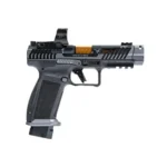 Century Arms Canik TTI Combat Handgun 9mm Luger 18rd Magazines (2) 4.6" Barrel Smoke with MECANIK MO3