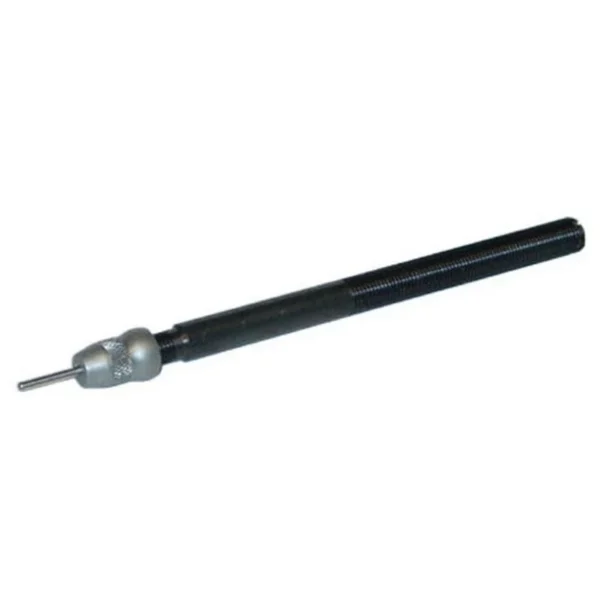 RCBS Decapping Unit - .50 BMG, black rod with silver collar shown diagonally