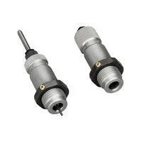 primary-28324 RCBS Full Length Die Set, two silver dies shown at an angle