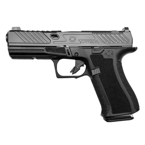 Shadow Systems dba Shadow Gunworks Shadow Systems CR920XL ELITE Slide Optic Handgun 9mm Luger 10rd Magazines 4.18" Spiral