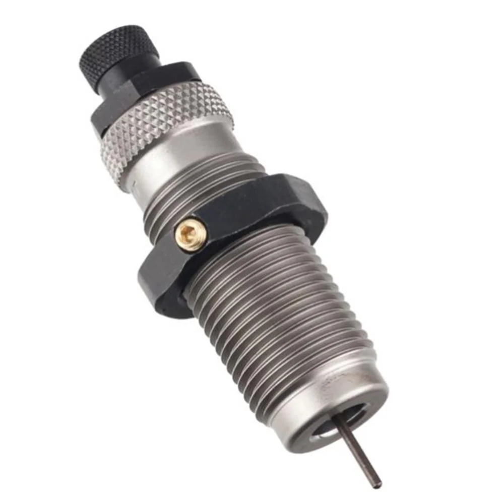primary-28685 RCBS X Die Small Base Sizer Die Only, silver threaded die with black adjustment knob