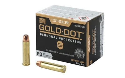 Speer Ammunition SPR GOLD DOT 327FED 100GR HP 20/200