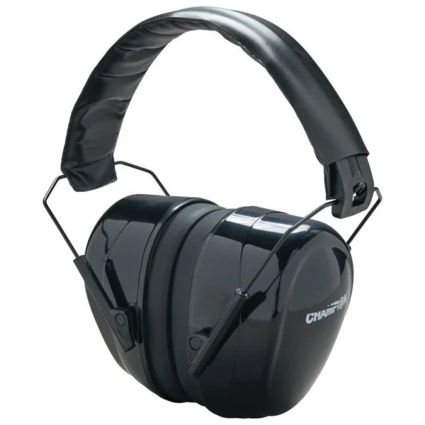 Champion Passive Ear Muffs 27dB Black
