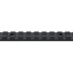 Weaver 416T scope base in matte black, top angled view with multiple slots