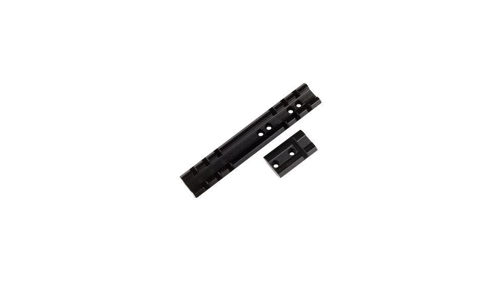 primary-29036 Weaver Standard Top Mount Aluminum Scope Base Pair #654, black top view of two bases