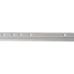 Weaver TO-9S 1-Piece .22 Tip-Off Adapter, silver top view with mounting holes