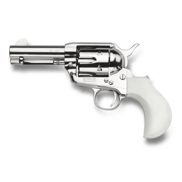 Taylor's & Company Firearms Taylors & Company TC9 1873 Single Action Handgun 9mm Luger 6rd Capacity 3.5" Barrel Nickle
