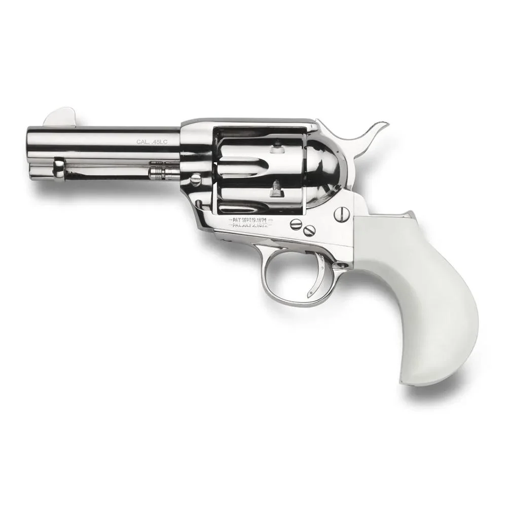primary-2922 Taylor's & Company Firearms Taylors & Company TC9 1873 Single Action Handgun 9mm Luger 6rd Capacity 3.5" Barrel Nickle