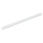 RCBS APS Unprimed Primer Strips, white linked plastic strips in angled top view
