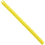 RCBS APS Unprimed Primer Strips Small Rifle Yellow, strip shown diagonally