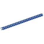 RCBS APS Unprimed Primer Strips, blue linked strip in top angled view
