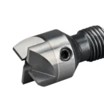 RCBS Carbide Replacement Tools Trimmer Carbide Cutter Head, angled view with threaded shank