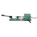 RCBS Trim Pro-2 Power Case Trimmer, side view of green trimmer with black handle and power cord