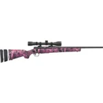 Mossberg & Sons Inc. Mossberg Patriot Compact/Short LOP Super Bantam 243 Win Rifle 5rd Magazine 20? Barrel Pink