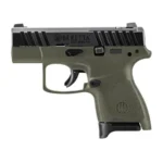 Beretta U.S.A. Beretta APX A1 Carry Handgun 9mm Luger 8rd Magazine 3" Barrel OD Green with Black Slide