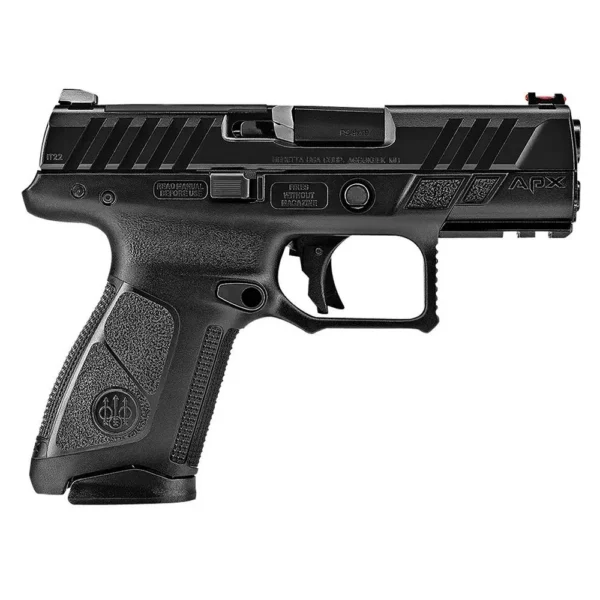 Beretta U.S.A. Beretta APX-A1 Compact Handgun 9mm Luger 15rd Magazines (2) 3.7" Barrel Black
