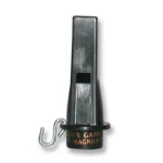 Haydel's MP-90 Magnum Pintail Mallard Drake Call, dark green front view with lanyard loop