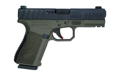 TriStar Arms Inc. Tristar APOC Handgun 9mm Luger 15rd Magazine 4" Barrel Fiber Optic Sights OD Green/Black