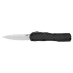 Kershaw Knives Kershaw Livewire OTF Automatic Knife 3-3/10" Spear Point Blade Black