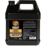 Break Free CLP Cleaner, black one-gallon bottle front view with handle and label