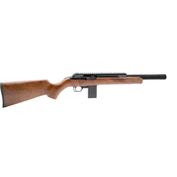 Chiappa Firearms USA Ltd Chiappa Bushranger 22LR 16.5In Thrd Bbl (2)10Rd Blue Wd Stk