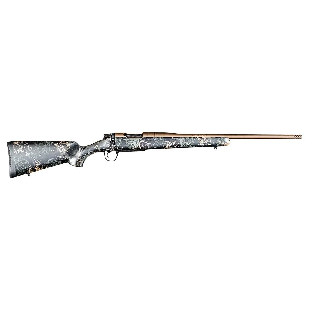 primary-301 Christensen Arms Mesa FFT Rifle 7mm PRC 4rd 22" Burnt Bronze Barrel Carbon Stock with Green and Tan Accents