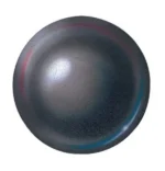 Hornady Muzzleloader Lead Round Balls, dark gray round ball with subtle red and blue reflections