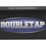 DoubleTap Ammunition DBLTAP 454CAS 400GR HARDCAST 20/500 wide black box, front view with blue logo