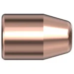 Hornady FMJ Handgun Bullets 10mm .400 180gr FMJ FP, copper-coloured bullet side view