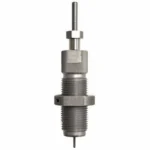 Hornady Match Grade Full Length Die 6mm GT, front view of silver threaded reloading die