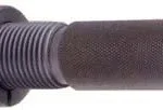 Hornady Powder Cop Die, dark metal side view with threaded body, knurled section and indicator rod